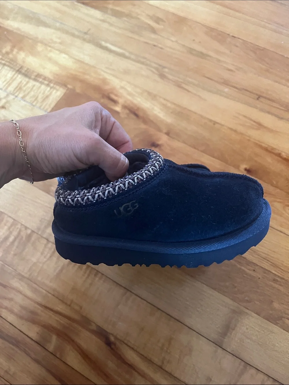 UGG Toddler Tasman II Navy Blue Slipper Size 8